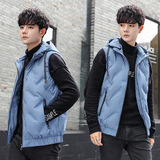 80绒立领羽绒马甲新款秋冬季羽绒服男短款青年休闲外套MJ7062P65，男装羽绒服，星座1410（原1902A）