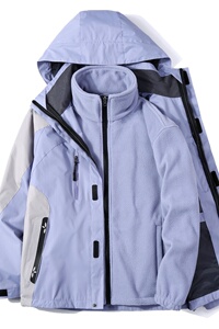 三合一冲锋衣潮牌登山服防风防水户外运动男女同款外套CF404P120图片