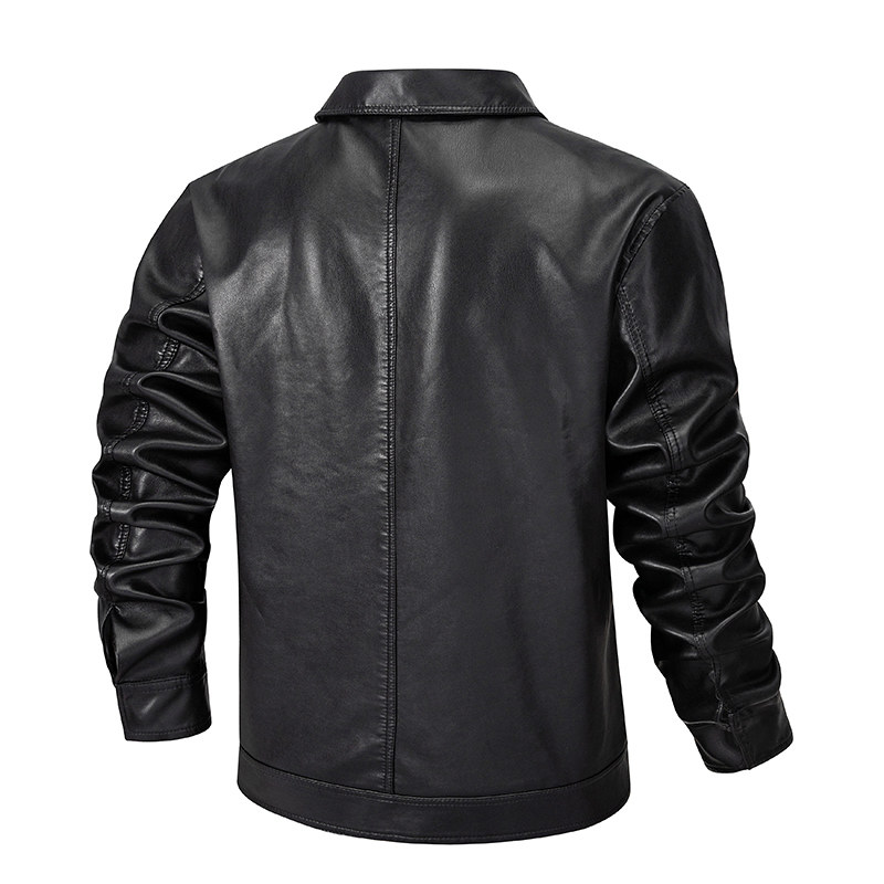 跨境皮衣男士外套秋季机车服防风痞帅PU皮夹克男皮衣PY6806P65,男装夹克,星座1410（原1902A）