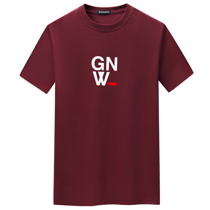 夏季男士短袖t恤潮CVC60%棉宽松衣服新款男DT3748-GNW,男装T恤,星座1410（原1902A）
