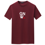 夏季男士短袖t恤潮CVC60%棉宽松衣服新款男DT3748-GNW，男装T恤，星座1410（原1902A）