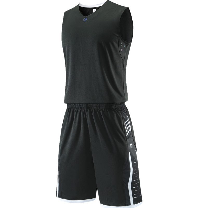 夏季L-6XL大码短袖运动套装男学生篮球服青少年运动球服TZ2023P40