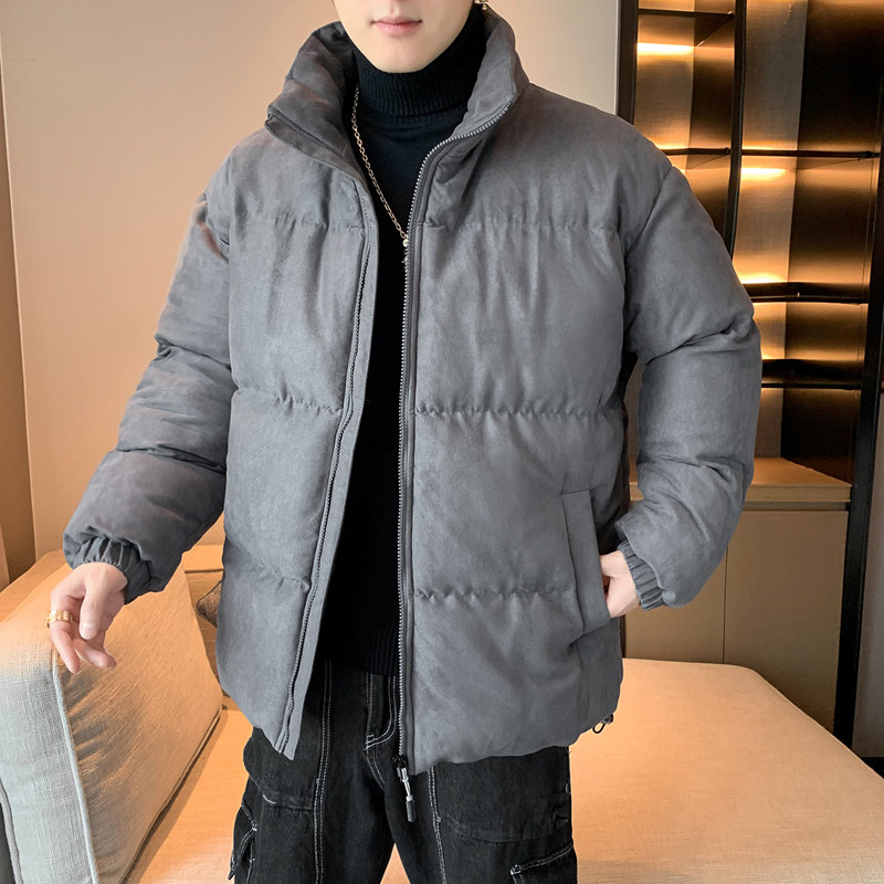 秋冬男女同款面包服棉袄中性情侣款户外棉衣立领羽绒棉服MY767P60图片