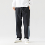 男士裤子春秋季撞色宽松运动裤潮秋冬男款休闲长裤冲锋裤K619P40，女装休闲裤，星座1410（原1902A）