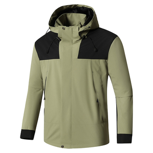 春秋户外运动冲锋衣男女情侣防水防风衣登山服夹克外套 JK2366P45图片