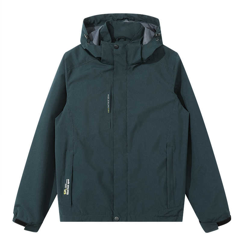 春秋季薄男式户外夹克防风防水情侣冲锋衣女登山服外套CF559P55,男装夹克,星座1410（原1902A）