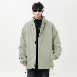 冬装 棉衣青少年帅气防寒保暖大码 MY997P65 8XL立领棉服情侣冬季