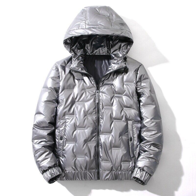2022羽绒服男短款潮流帅气亮面外套户外防寒服羽绒服YR9812P85,男装羽绒服,星座1410（原1902A）