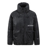 男女情侣男士冬白鸭绒保暖羽绒男外套短款立领男羽绒服YR1377P60，男装羽绒服，星座1902A（原星座1216）