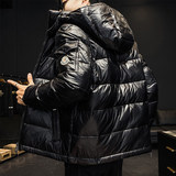 加拿大羽绒服连帽男士青年小鹅短款加厚工装外套YR9813P85，男装羽绒服，星座1410（原1902A）