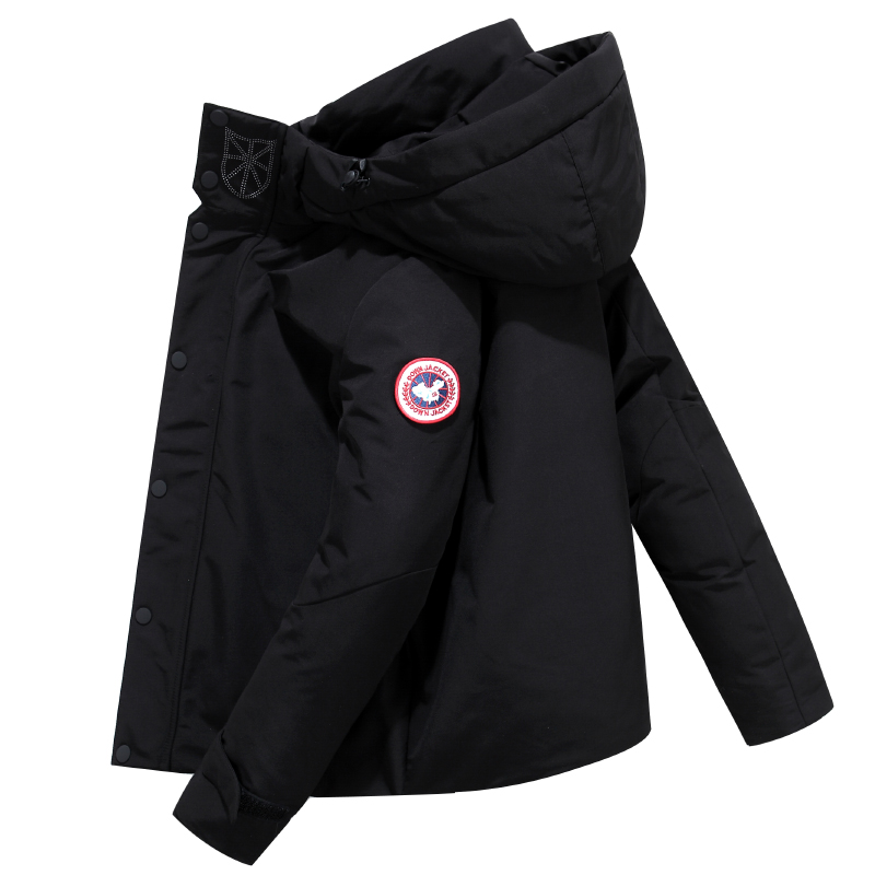 冬新品男装男士加厚羽绒服情侣款白鸭绒户外工装外套YR9819-P100，男装羽绒服，星座1902A（原星座1216）