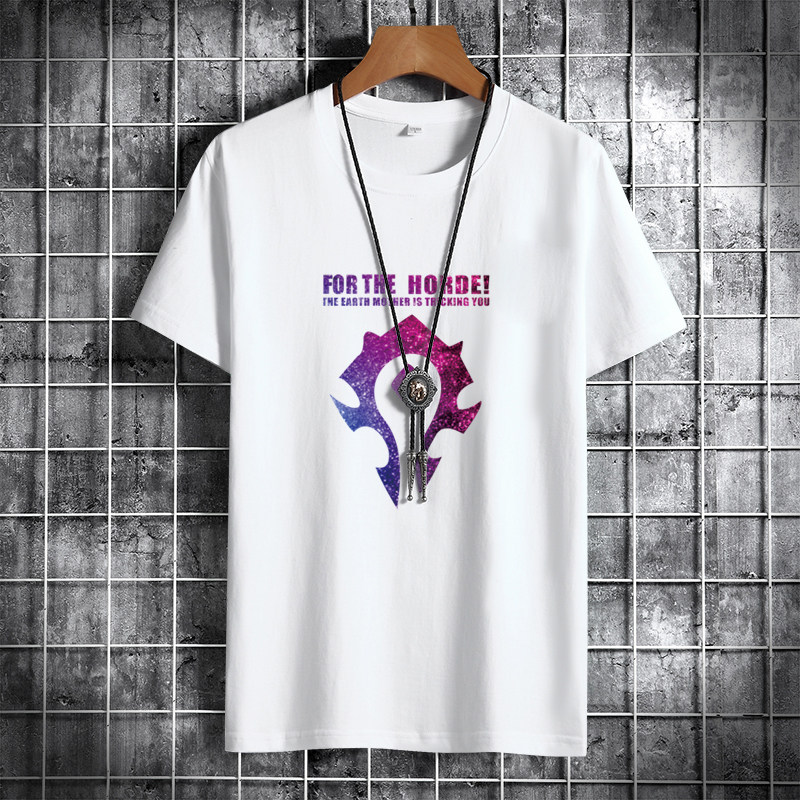 夏季男士短袖t恤潮流潮牌宽松纯棉衣服2021新DT4202-星空部落-P15,男装T恤,星座1410（原1902A）