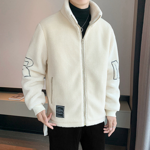 羊羔绒秋冬男女面包服棉袄中性情侣户外棉衣立领羽绒棉服 M03P60图片
