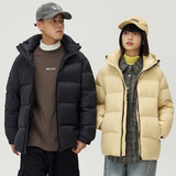 2026新羽绒服男士宽松情侣连帽男女同款上衣90%白鸭绒YR907-2P200，男装羽绒服，星座1410（原1902A）