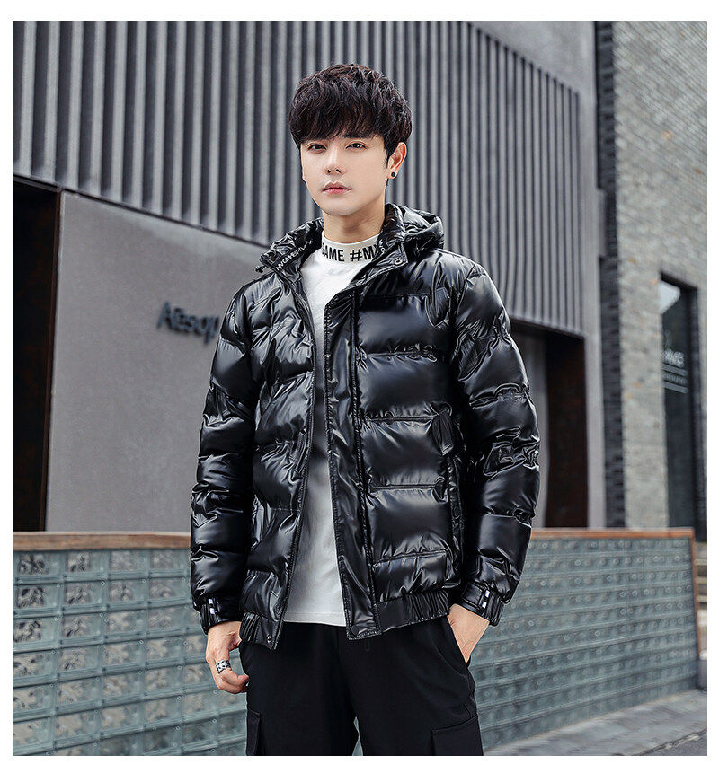 亮面棉衣男女面包服青年连帽短款加厚保暖羽绒棉服外套MY9208P100,男装棉衣,星座1410（原1902A）