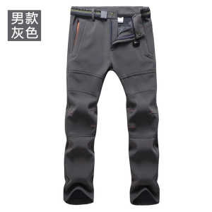男款工装裤春夏防风防泼水伞兵裤徒步登山冰丝冲锋裤K605P70图片