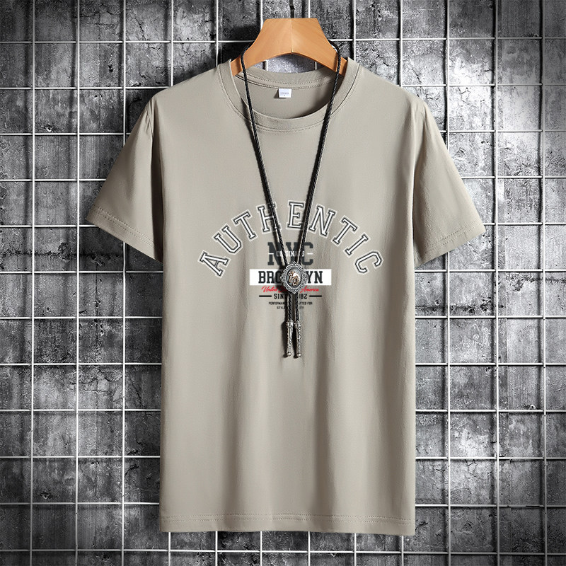 夏季男士短袖t恤潮流潮牌宽松纯棉衣服2021新款DT4550-AUTH-P15,男装T恤,星座1410（原1902A）