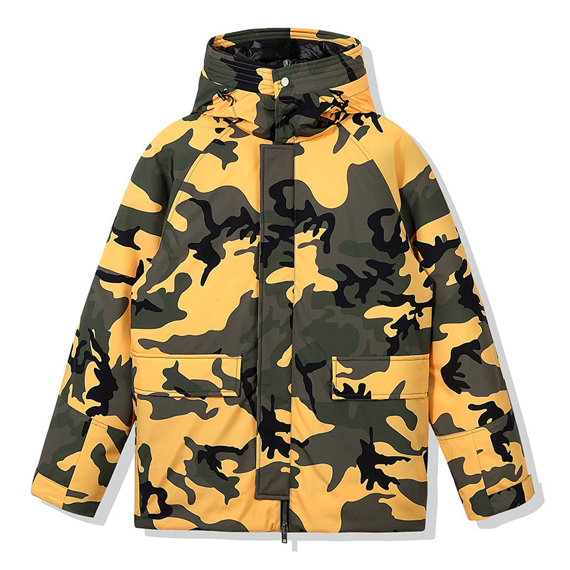 蓝低背景爆款羽绒服男短款工装男士韩版潮牌加厚外套YR211-P210,男装羽绒服,星座1410（原1902A）