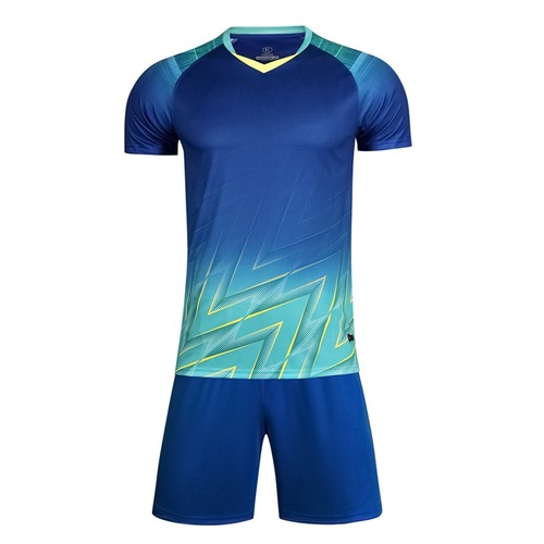 夏足球服运动套装短袖短裤公版T恤团体男女蓝球比赛队服TZ8643P32