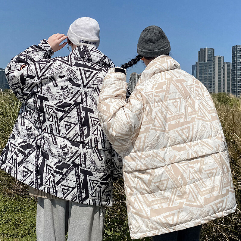 白鸭绒冬季新款情侣羽绒服男短款青年保暖休立领外套YR098-2,男装羽绒服,星座1410（原1902A）