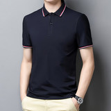 夏季翻领短袖T恤青年修身休闲POLO衫男韩版纯棉刺绣装PL9978P40，男装T恤，星座1410（原1902A）