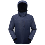秋冬户外冲锋衣男女款三合一两件套加绒加厚防水滑雪服CF1918P115，男装夹克，星座1410（原1902A）