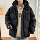 2025新款羽绒服男女情侣装士宽松冬季连帽短款防寒外套YR2318P200，男装羽绒服，星座1410（原1902A）