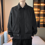 春季新款潮牌女休闲夹克男雪尼尔面料防风防水夹克外套JK2510P68，男装夹克，星座1410（原1902A）