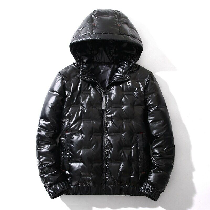 2022羽绒服男短款潮流帅气亮面外套户外防寒服羽绒服YR9812P85,男装羽绒服,星座1410（原1902A）