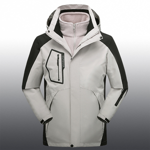 秋冬男女款夹克户外三合一冲锋衣拆卸两件套登山服 CF1203-2P105图片
