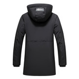2021新中长款羽绒服情侣连帽工装羽绒大衣大码保暖外套YR9861P140，男装羽绒服，星座1410（原1902A）