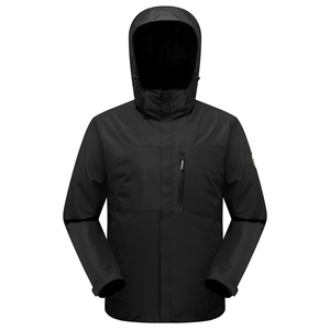秋冬户外冲锋衣男女款三合一两件套加绒加厚防水滑雪服CF1918P115图片