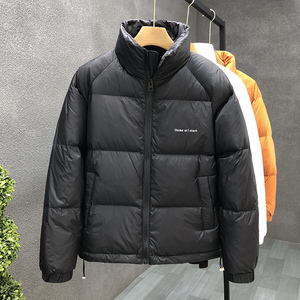 冬季高端羽绒服男潮牌潮流帅白色加厚外套男女面包服YR566-1P100，男装羽绒服，星座1410（原1902A）