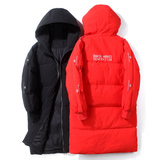 BLLZ白底平铺爆款羽绒服男士中长款工装韩版潮牌加厚外套930-P200，男装羽绒服，星座1410（原1902A）
