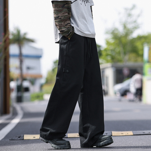 秋季美式休闲裤男宽松直筒休闲工装潮牌机能户外长裤 K2530P50图片