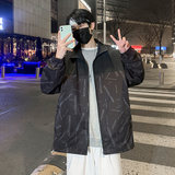 男士外套2024年新款春季港风立领夹克休闲百搭薄款男装JK2202P70，男装夹克，星座1410（原1902A）