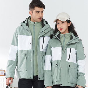 冲锋衣情侣新款三合一工装山系户外防水春秋冬季外套CF-D22P255图片