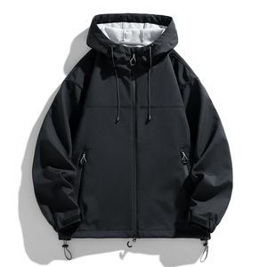 春秋季夹克潮牌美式工装运动登山服男女款冲锋衣休闲外套JK223P88图片