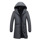 跨境2024冬季加厚羽绒服男修身连帽男士外套中长款大衣YR7805P60，男装羽绒服，星座1410（原1902A）