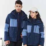冲锋衣情侣新款三合一工装山系户外防水春秋冬季外套CF-D22P255，男装夹克，星座1410（原1902A）