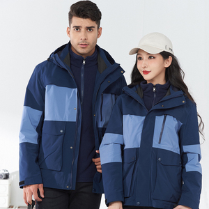 冲锋衣情侣新款三合一工装山系户外防水春秋冬季外套CF-D22P255图片
