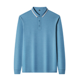 秋男装Polo衫潮流POLO衫男士长袖t恤宽松翻领长袖上衣服PL337P45，男装T恤，星座1410（原1902A）