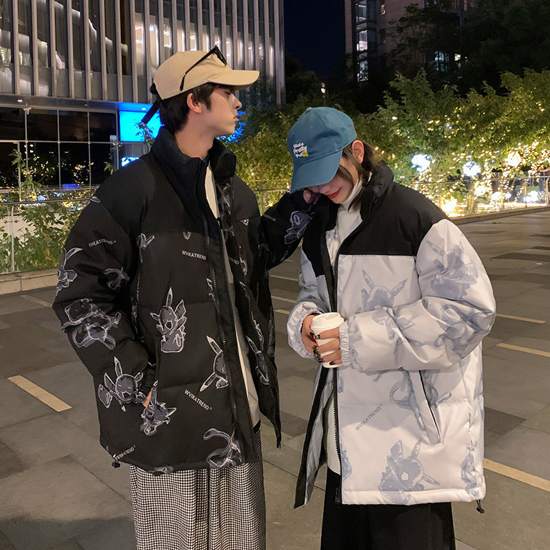 冬季新款男女情侣羽绒服男冬季白鸭绒短款宽松男士外套YR2113P80,男装羽绒服,星座1410（原1902A）