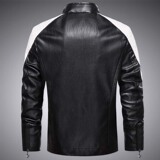 跨境外贸男皮夹克男士夹克pu赛车机车服加绒皮衣男外套PY1981P70，男装夹克，星座1410（原1902A）
