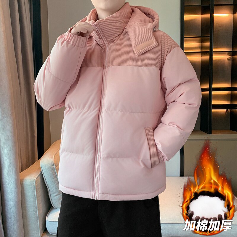 连帽棉服男女冬季防风加绒加厚棉衣情侣厚高品质棉袄外套MY810P75,男装棉衣,星座1410（原1902A）