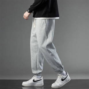 港风日系长裤 百搭休闲舒适运动卫裤 可二开K23609P38 新款 春秋季