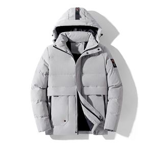 冬季情侣连帽棉衣男女同款中青年厚防寒羽绒棉服外套男 MY3038P85图片