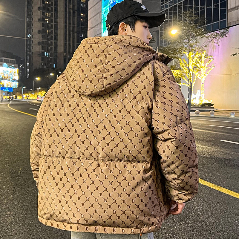 2026新款男士短款羽绒服加厚潮牌上衣白鸭绒外套YR1027P90,男装羽绒服,星座1410（原1902A）