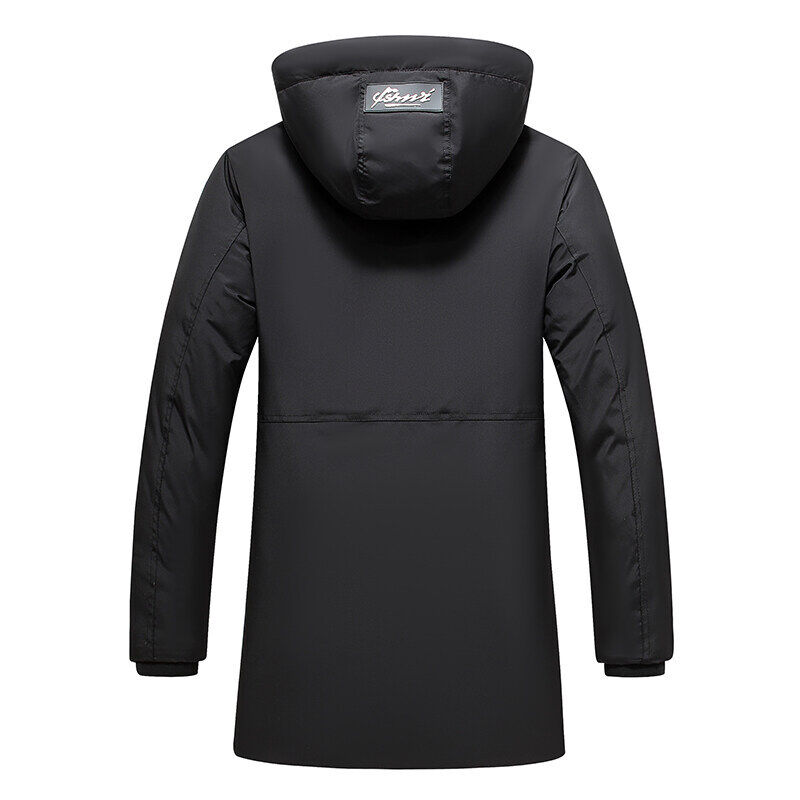 2021新中长款羽绒服情侣连帽工装羽绒大衣大码保暖外套YR9861P140,男装羽绒服,星座1410（原1902A）