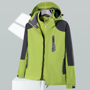 秋冬男女夹克户外三合一情侣冲锋衣可拆卸两件套登山服CF2088P120图片